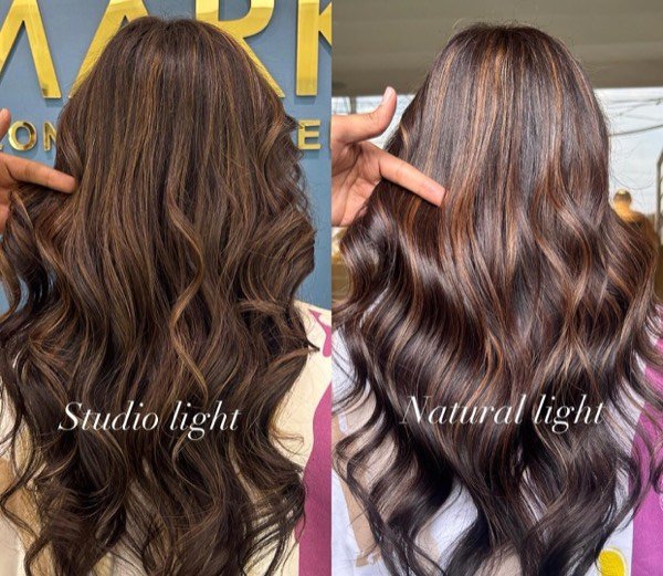 Nourishing hair care and relaxing oil massage at Mark Salon Hoshiarpur