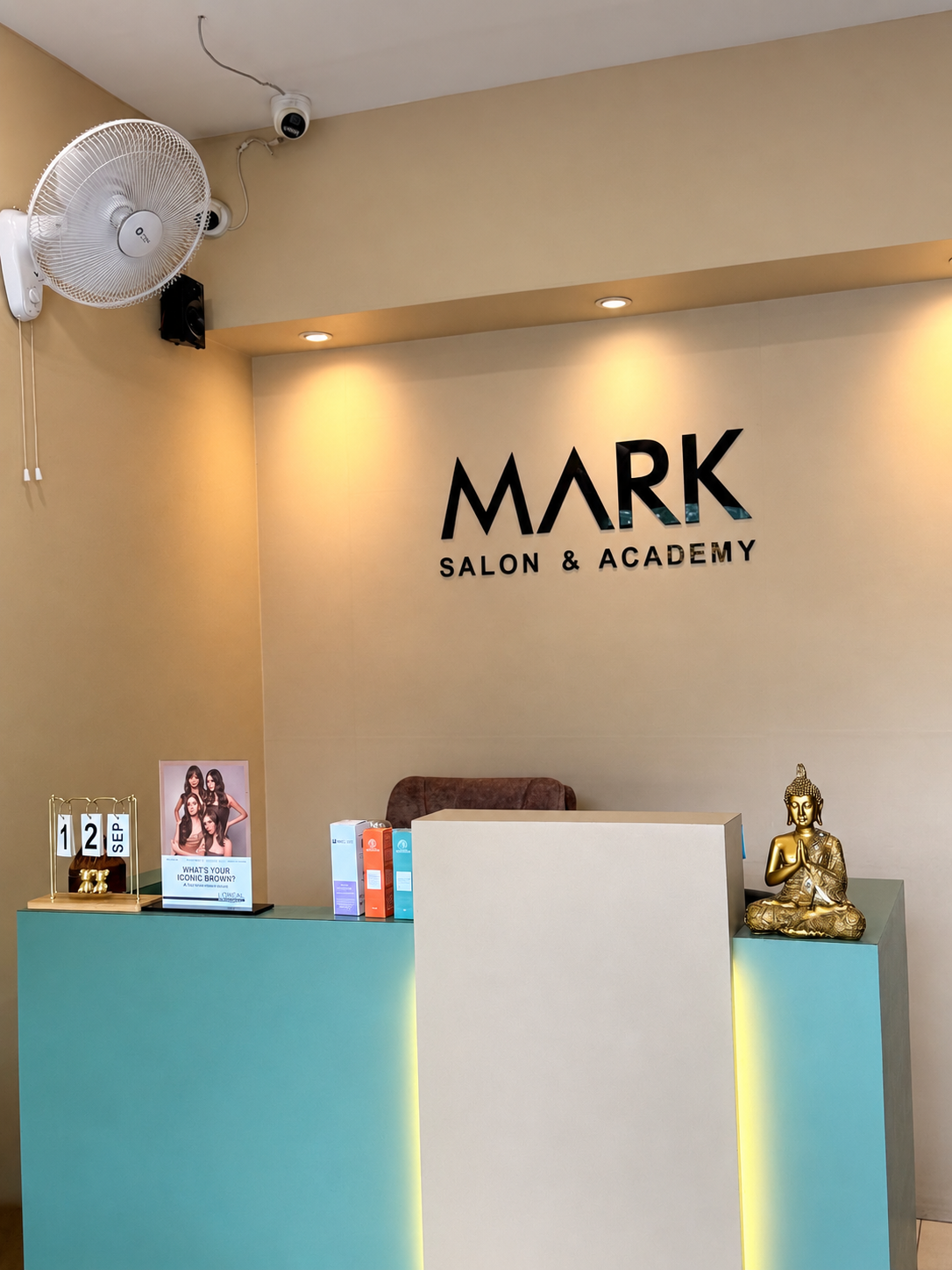 MARK Salon interior styling stations in Hoshiarpur, Punjab